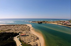 Beach in Vila Nova de Milfontes, on the Alentejo region.