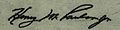 Paulson's signature, as shown on American currency