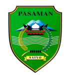 Lambang lama Kabupaten Pasaman (1981-2012). Diganti karena adanya pemekaran Kabupaten Pasaman Barat[8]