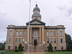 Das Lafayette County Courthouse in Darlington, seit 1978 im NRHP gelistet[1]