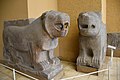 Lions gardiens de portes. Zincirli, Pergamon Museum.