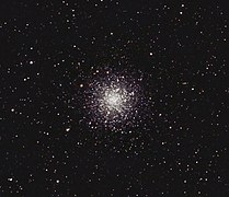 M12 dans un télescope amateur.