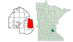 Địa điểm trong quận Hennepin và tiểu bang Minnesota