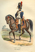 Grenadier à cheval de la Garde impériale, par Hippolyte Bellangé.