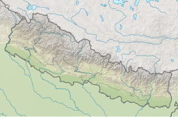 Mappa di localizzazione: Nepal