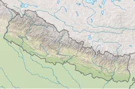 Lhotse Shar ubicada en Nepal