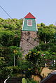 Campanario sueco de Gustavia del siglo XIX en San Bartolomé (Francia)