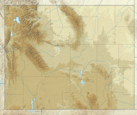 Static Peak is located in Wyoming