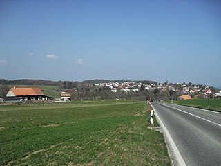 Sicht auf Cottens