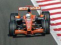 Sutil at the Belgian GP