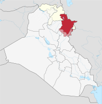 Location of Sulaymaniyah