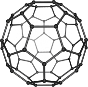 Buckminsterfullerene C60: Richard Smalley and colleagues synthesised the fullerene molecule in 1985.