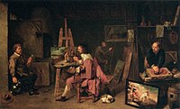 Malířská dílna, 1638