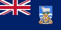 Flag of the Falkland Islands, UK