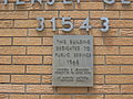 Hortense Post Office Plaque