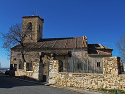 Church of San Nicolás de Bari in the town of Torrecaballeros, province of Segovia, Castilla y León, Spain.
