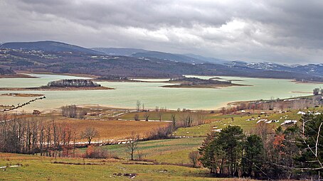 Le lac en hiver