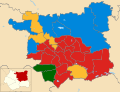 2010 results map