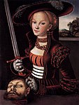 Judit med Holofernes huvud, målning av Lucas Cranach den äldre.