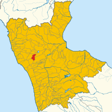 Localisation de Santa Caterina Albanese