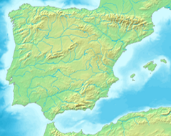 Bañón trên bản đồ Iberia