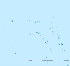 Mapa konturowa Wysp Marshalla, po prawej nieco na dole znajduje się punkt z opisem „Majuro”