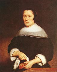 Porträt einer Frau 1667 Nicolaes Maes