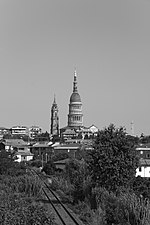 Novara vista dal cavalcavia di Santa Rita