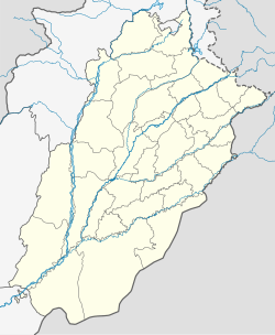 Lahore ubicada en Punyab (Pakistán)