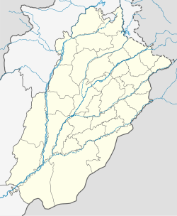 Daira Din Panah is located in Punjab, Pakistan