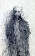 Ilustración de Verlaine por Edmond Aman-Jean.