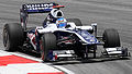 Barrichello at the Malaysian GP