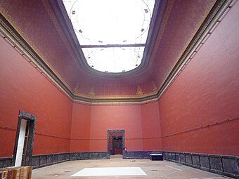 Ancienne salle des peintures.