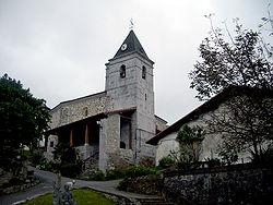 A ilesia parroquial d'Orexa