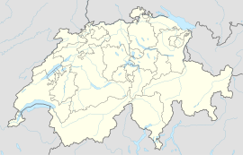 Basel na mapi Švajcarske