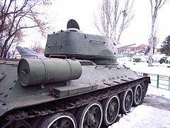 T-34-85 in a museum in Chisinau, Moldova.jpg