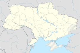 Černigiv na mapi Ukraine