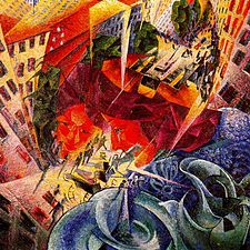 Umberto Boccioni, Wizje symultaniczne, 1911