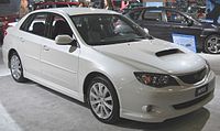 Subaru Impreza WRX Sedan (Anesis) auf der New York Auto Show (2008)