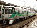 2000系電車（新豊田駅、2007年8月31日）