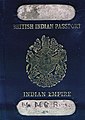 British Indian passport (pre-1940's)