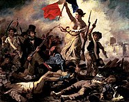 Eugène Delacroix: A Szabadság vezeti a népet