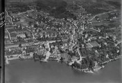 Luftbild von 1919, aufgenommen aus 200 Metern Höhe von Walter Mittelholzer