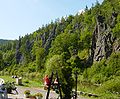 Svatoŝaj rokoj (Svatošské skály, Hans-Heiling-Felsen) inter Loket kaj Karlovy Vary