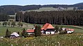 Typical Black Forest farmhouse near Furtwangen