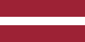 1:2 Flagge Lettlands (1918–1940)