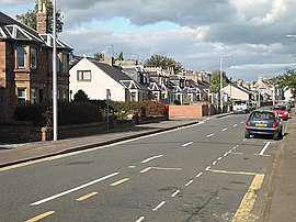 Straßenzug in Methil