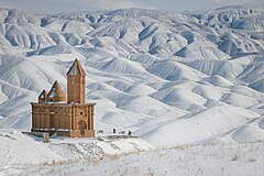 First place: Saint John Church of Sohrol is a 5th or 6th century Armenian Catholic church in Sohrol, Shabestar, Iran. – 署名: Farzin Izaddoust dar / CC BY SA 4.0