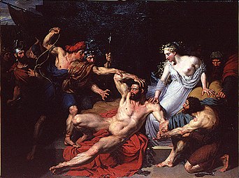 Samson et Dalila par Joseph-Désiré Court