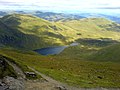 Lochan Nan Cat from the summit of Ben Lawers